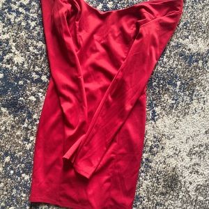NWT Sexy Red Naked Wardrobe Wardrobe Dress Size SM